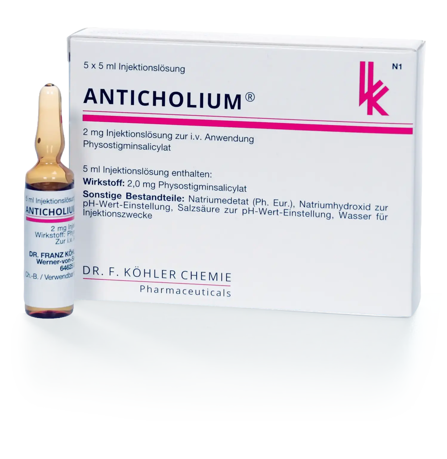Produktdarstellung von ANTICHOLIUM