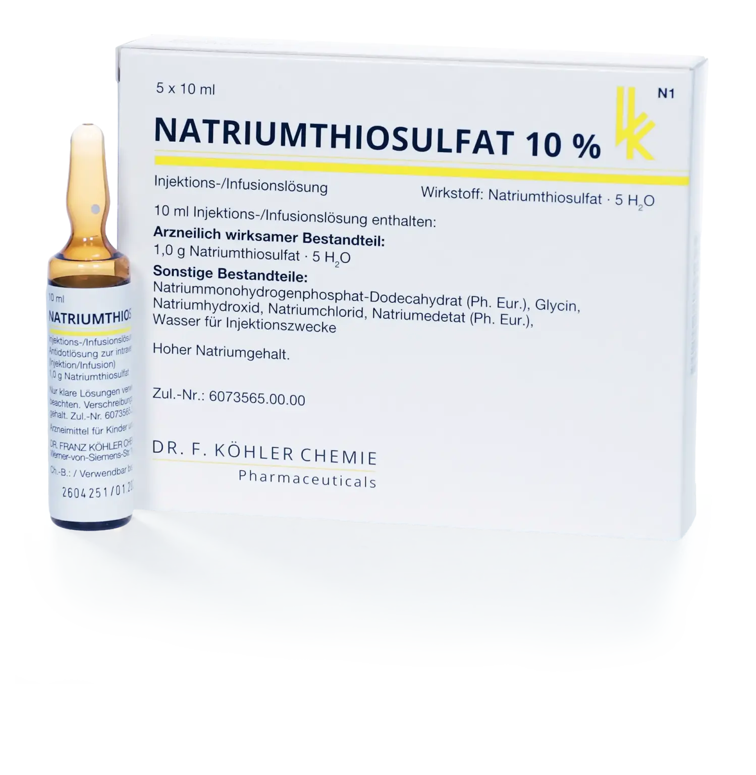 Produktdarstellung von NATRIUMTHIOSULFAT