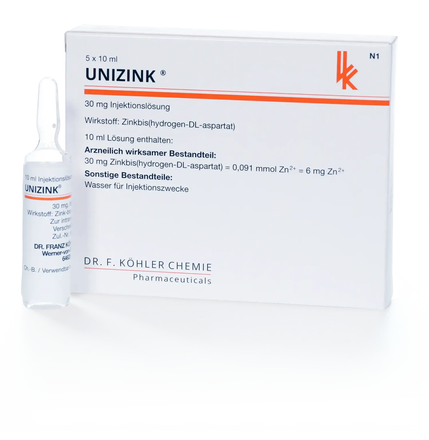 Produktdarstellung von UNIZINK